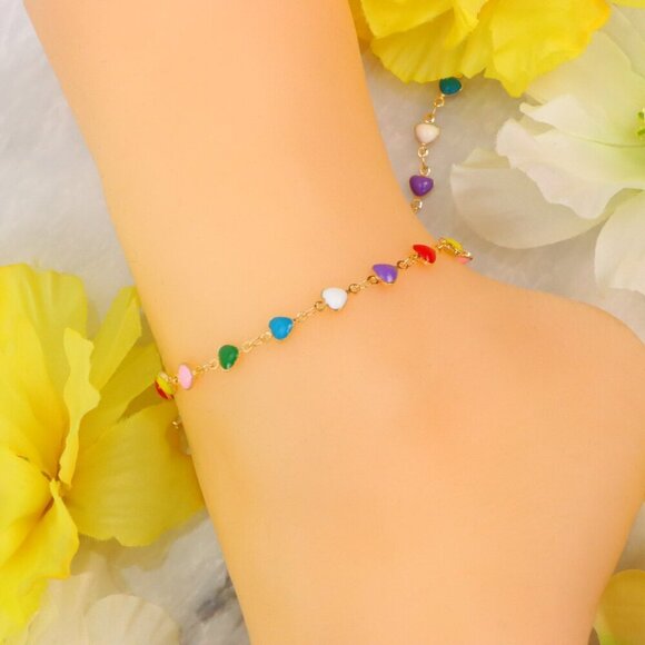 "Minimalist Anklet, Sleek & Modern Design, Women’s Fashion, YC110048-A - Picture 7 of 10